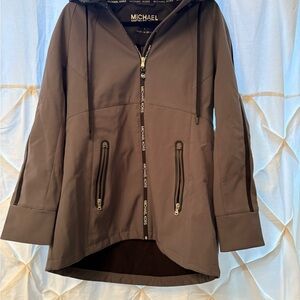 Michael Kors Women's Utility Jacket in Black and Gray